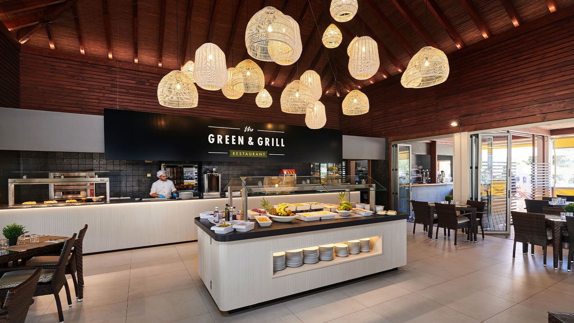 restaurante green and greel protur biomar